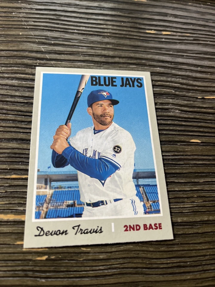 2019 Topps Heritage #193 Devon Travis Toronto Blue Jays - Image 1 of 1
