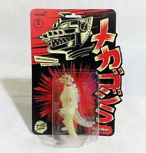 SDCC 2022 Super7 Mechagodzilla 3.75" Reaction Action Figure Shogun Glow in Dark - Picture 1 of 3