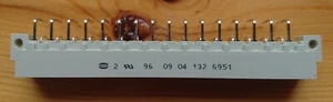 Harting 32 Way 5.08mm Pitch, Type D Class C2, 2 Row, Right Angle DIN 41612 Plug - Picture 1 of 5