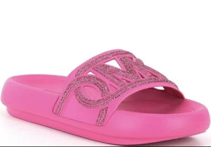 michael kors Splash Rhinestone Sandals Pink Size 10 - Picture 1 of 4