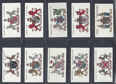 TADDY - HERALDRY SERIES - FULL SET OF 25 CARDS - Image 1 of 4