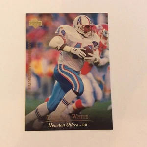 1995 Upper Deck Football Card #80 Lorenzo White Houston Astros - Picture 1 of 2