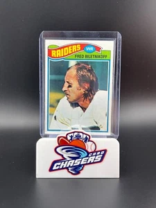 1977 Topps #295 Fred Biletnikoff Oakland Raiders (HOF) - Bild 1 von 2