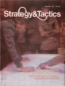 Strategy & Tactics S&T#126 Modern War Issue; Beirut '82: Arab Stalingrad - Unpun - Imagen 1 de 13