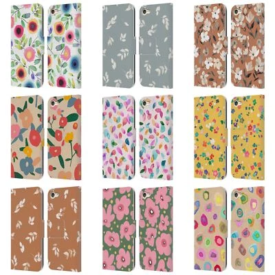 OFFICIAL NINOLA NATURE BOLD LEATHER BOOK WALLET CASE FOR APPLE iPOD TOUCH MP3 - Image 1 of 4