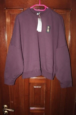 Mujer Alemania Alemania 2022 Crew Sudadera Top Pullover Adidas Fútbol Talla L Foto 1 de 4