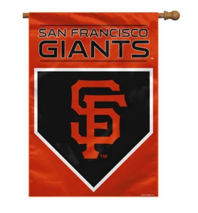 San Francisco Giants Banner 28x40 House Flag Style 2 Sided CO - Picture 1 of 1