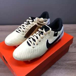 Nike Tiempo Legend 10 FG MG Soccer Cleats Shoes Lemonade DV4337-700 Mens Size 5 - Picture 1 of 15