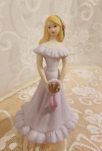 Enesco Aufwachsen Geburtstag Mädchen blond Alter 16; schöner gebrauchter Zustand; 1981! - Bild 1 von 3
