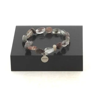 Armband Perlen Quarz Ghost Grün Aus Brasilien Made IN Frankreich Größe Perso - Bild 1 von 6