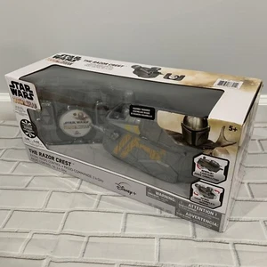 Star Wars The Mandalorian The Razor Crest Disney Radio Remote Control Transport - Picture 1 of 6