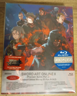 Sword Art Online II Phantom Bullet Part 2 Limited Edition (Blu-ray) new, sealed - Imagem 1 de 4