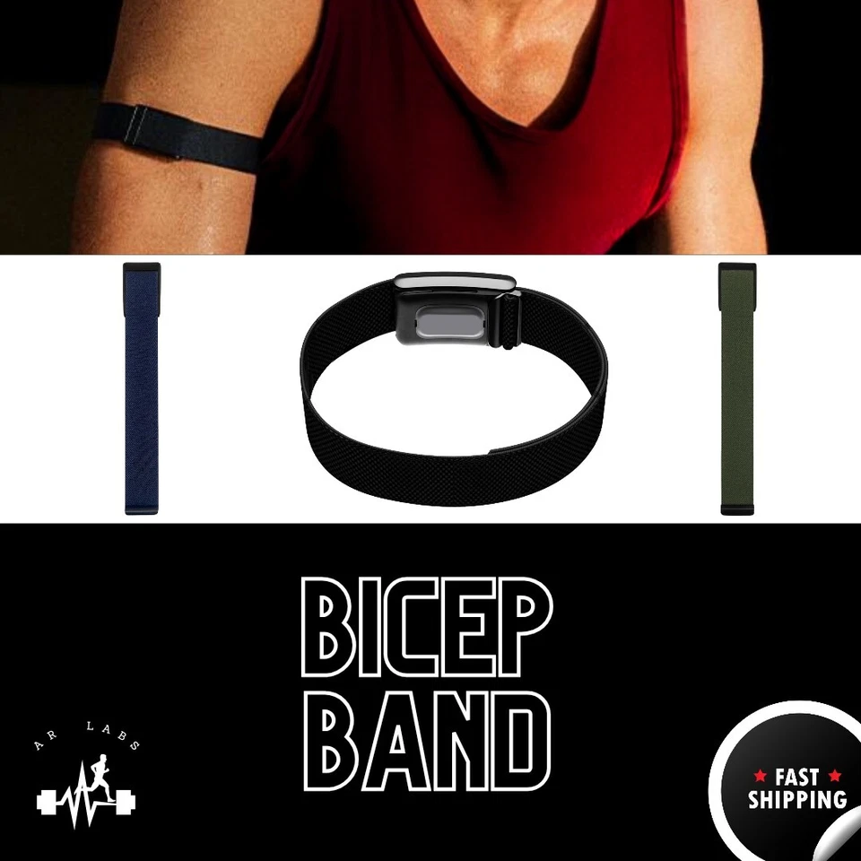 Whoop 4.0 Premium Bicep Compatible Replacement Strap - AR Labs Performance Band - Image 1 of 1