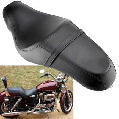 Driver Passenger Two Up Seat For Harley Sportster Roadster XL1200CX Iron 883 72 - Imagem 1 de 4