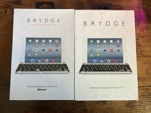 2 Brydge Mini Bluetooth Keyboard For iPad Mini 1/2/3/ & 4 Gen, BRY5001 Silver - Picture 1 of 5