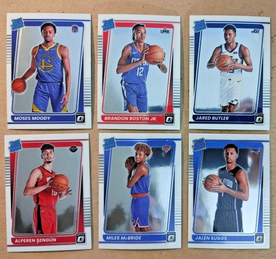 2021-22 Panini Donruss Optic base cards Pick from drop down list - Image 1 of 2