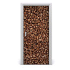 Tulup doorsticker 95x205cm decorative sticker - coffee beans