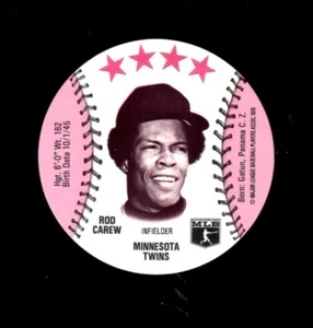 MSA Towne Club Discos Rod Carew Minnesota Twins 1976 como nuevo - Imagen 1 de 2