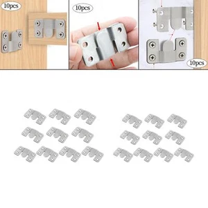 Pack of 10 Flush-mounted Picture Hooks for Hardware Mirrors - Picture 1 of 13