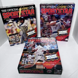 3 the official sigma chip sport star jigsaw puzzle Yount, Puckett, Clark Vintage - Picture 1 of 18