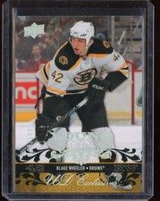 2008-09 Upper Deck Young Guns Exclusives #202 Blake Wheeler 28/100