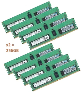16x 16GB HP 256GB DDR4 2400Mhz ECC RDIMM RAM für HPE ProLiant BL660c; DL160 Gen9 - Bild 1 von 1
