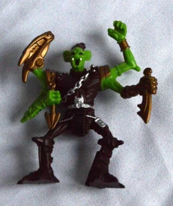 Vintage Chap Mei Ogre Four Movable Arms Green Monster, 3" Action Figure 1996 - Picture 1 of 5