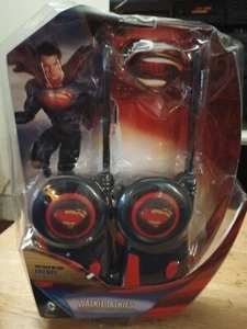 Superman DC Super Hero Boys Walkie Talkies NIB Sakar DC Comics 2015 - Picture 1 of 2