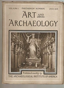 6 Art And Archaeology Magazines VOL4 Numbers 1-6 ILLUS 1916 - Picture 1 of 8