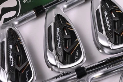 Cobra LTDx Irons / 7-PW+GW+SW / Regular Flex KBS Tour 90 Shafts - Image 1 of 4