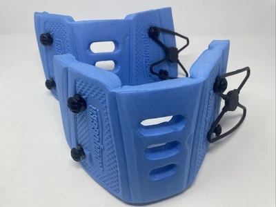 全新 AquaJogger X-CUFFS 台球运动鞋 蓝色 游泳 健身阻力 全新  — 第 1/2 张图片