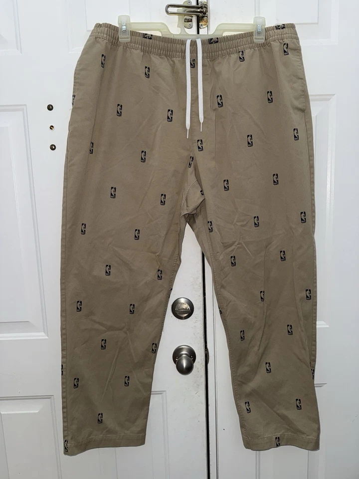 Nike NBA Concept Team 31 Courtside Chino Pants Mens Sz 3XL Khaki (DC0890-247) - Image 1 of 4