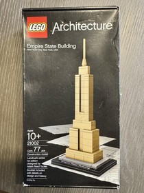 LEGO Architecture Empire State Building Set 21002 77 Pieces Ages 10+ NYC