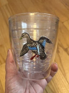 Tervis Tumbler Embroidered Duck Patch Design Pheasant Hunting Hunter Cup 12 Oz - Picture 1 of 3