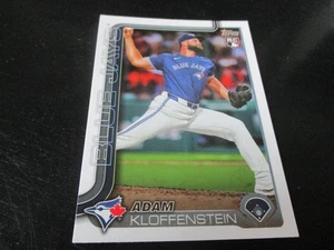 Tarjeta de novato Adam Klpffenstein (Toronto Blue Jays - P) 2025 Topps #426 como nueva - Imagen 1 de 2