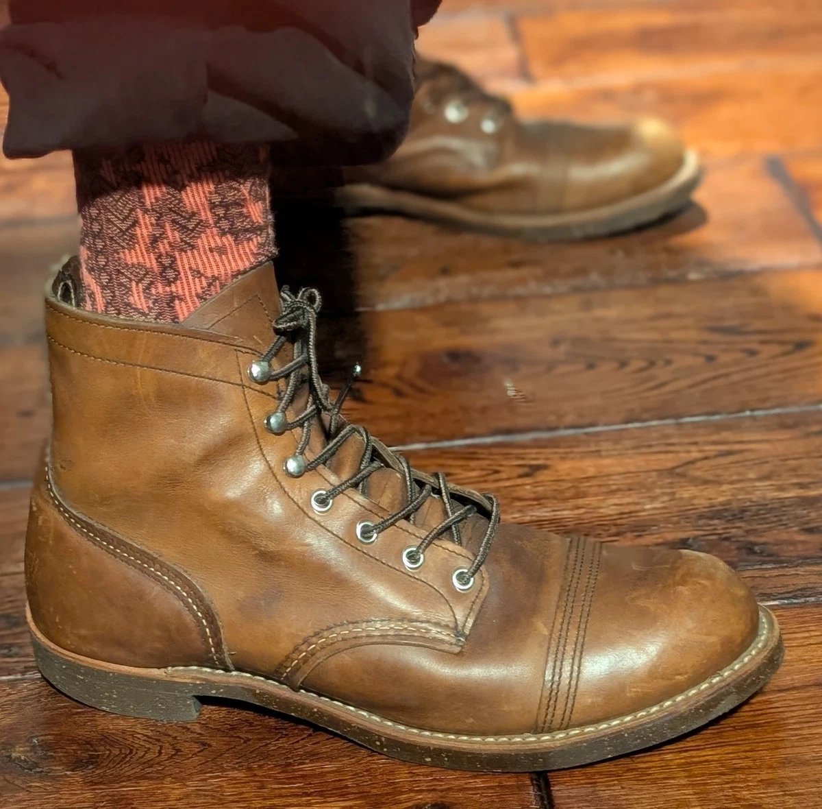 Red Wing Shoes Red Wing Iron Ranger Brown Boots for Men for Sale