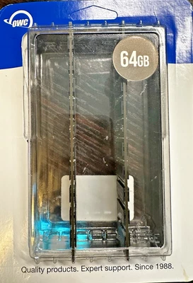 OWC 64 GB (2x32 GB) DDR4 2133 MHz 4Rx4 ECC carga reducida LRDIMM 288 pines memoria RAM Foto 1 de 3