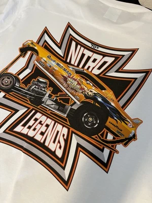 NITRO LEGENDS Wild Willie Borsch Funny Car (299-006) T 恤 — 第 1/4 张图片
