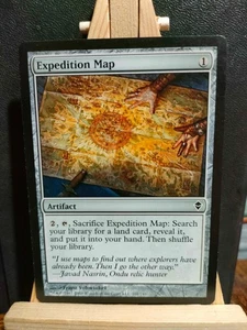 Expedition Map - Zendikar - Common - NM to LP (see pics) - MTG - Picture 1 of 2
