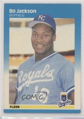 Fleer Bo Jackson 1987 #369 Rookie RC Foto 1 de 2