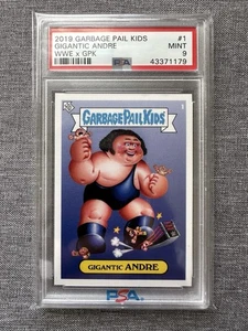 2019 Topps Garbage Pail Kids Andre The Giant #1 Rare !! PSA 9 - Picture 1 of 2