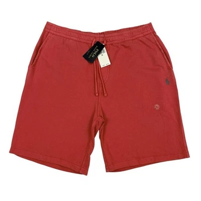 Polo Ralph Lauren Men’s Shorts XL Red 100% Cotton Drawstring Casual NWT - Image 1 of 4