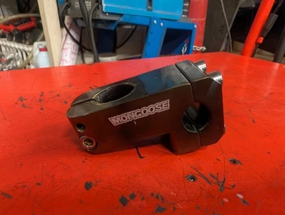 MONGOOSE 1-1/8" Threadless BMX Drop Stem Mid School**Free Shipping** - Image 1 of 4