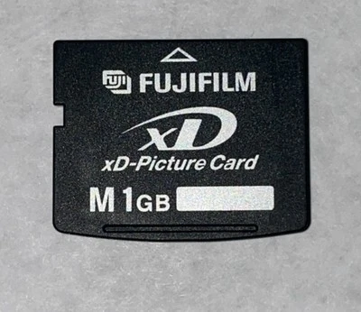 🔥 Fujifilm 🔥 xD Picture Card M 1GB Memory Card (Fits Olympus)  TESTED ✅✅ - Image 1 of 2