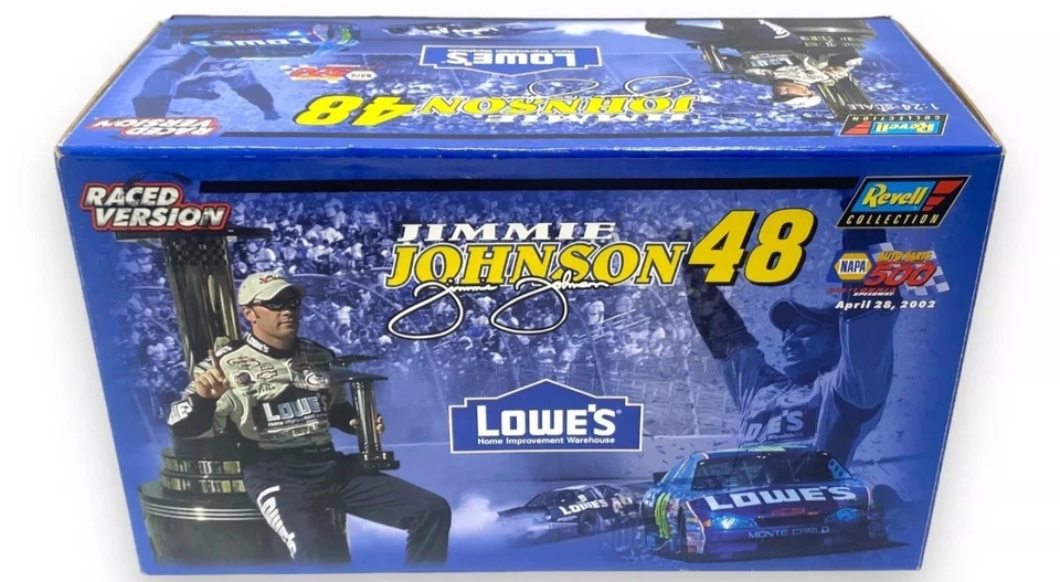 Jimmie Johnson 2002 Revell #48 Lowe's 1st Cup Raced Win Napa 500 Chevy