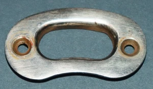 1953 1954 1955 Corvette door opener bezel, OEM - Picture 1 of 2