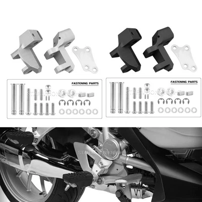 Kit de bajada de estriberas delanteras para BMW R1200RT R1250RT Foto 1 de 4