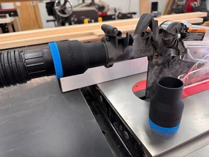 1-7/8" Shop Vac Hose Adapter for SawStop Table Saw Blade Guard - Picture 1 of 6