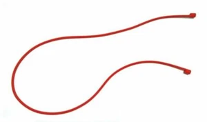Cinta de sujeción para Apple Airpods en rojo auriculares soporte cinta deporte correr - Imagen 1 de 2