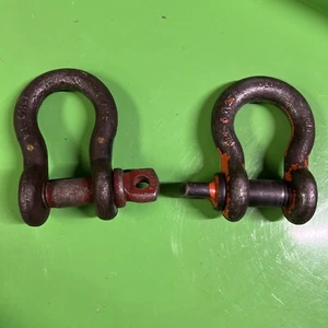 6-1/2ton shackles CM 3/4” 20mm Rigging Shackles. CM/wpcg6. Pair - Picture 1 of 5